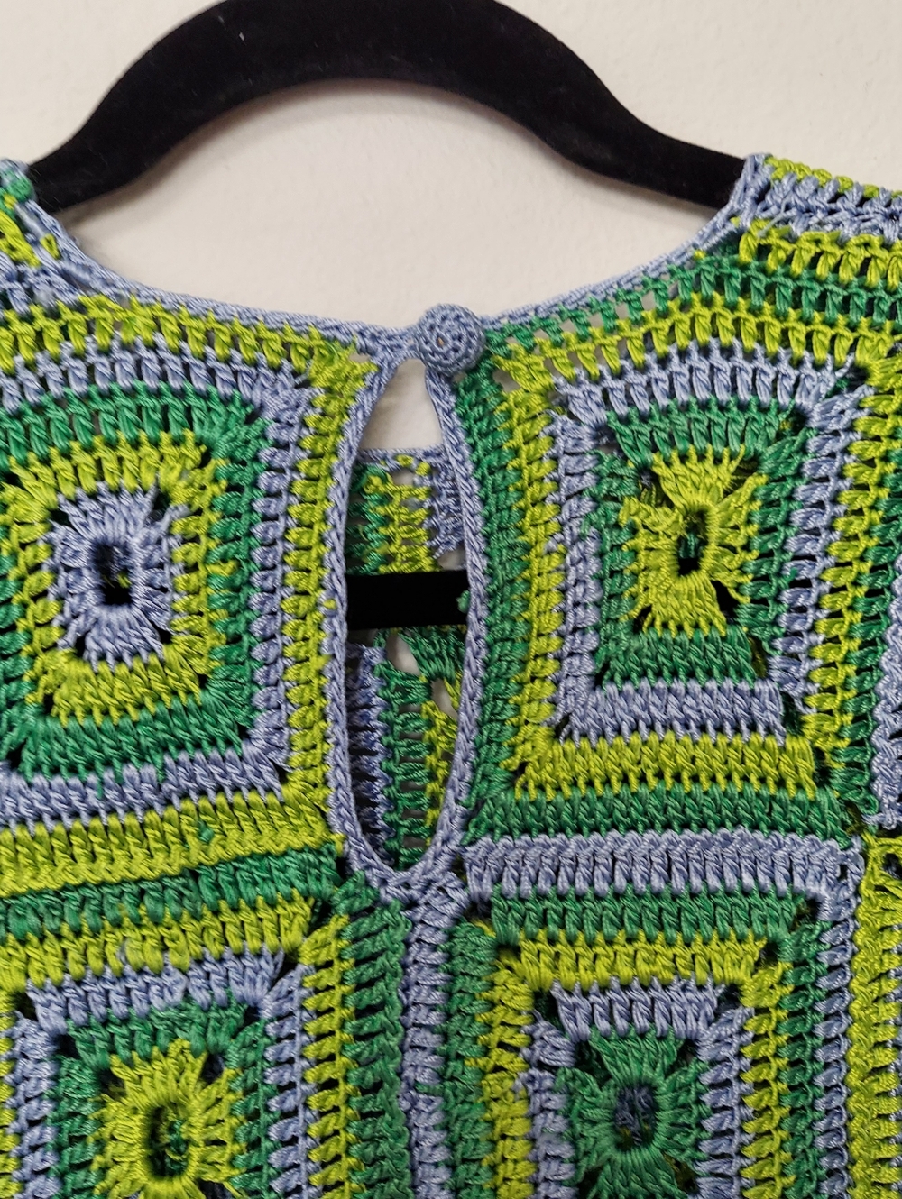 NWT Alice McCall Woman's Malibu Crochet Dress Fern Size 6 - Picture 9 of 11